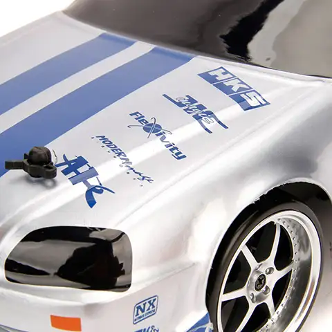 RC Смъртоносен мач Nissan Skyline GT-R дрифт дистанционно управляван автомобил 1/10 - Simba Toys изображение 3