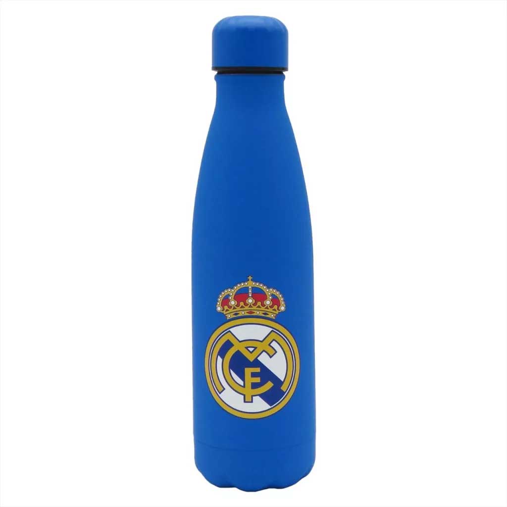 Real Madrid Неръждаема двустенна синя стоманена бутилка 500ml изображение 1