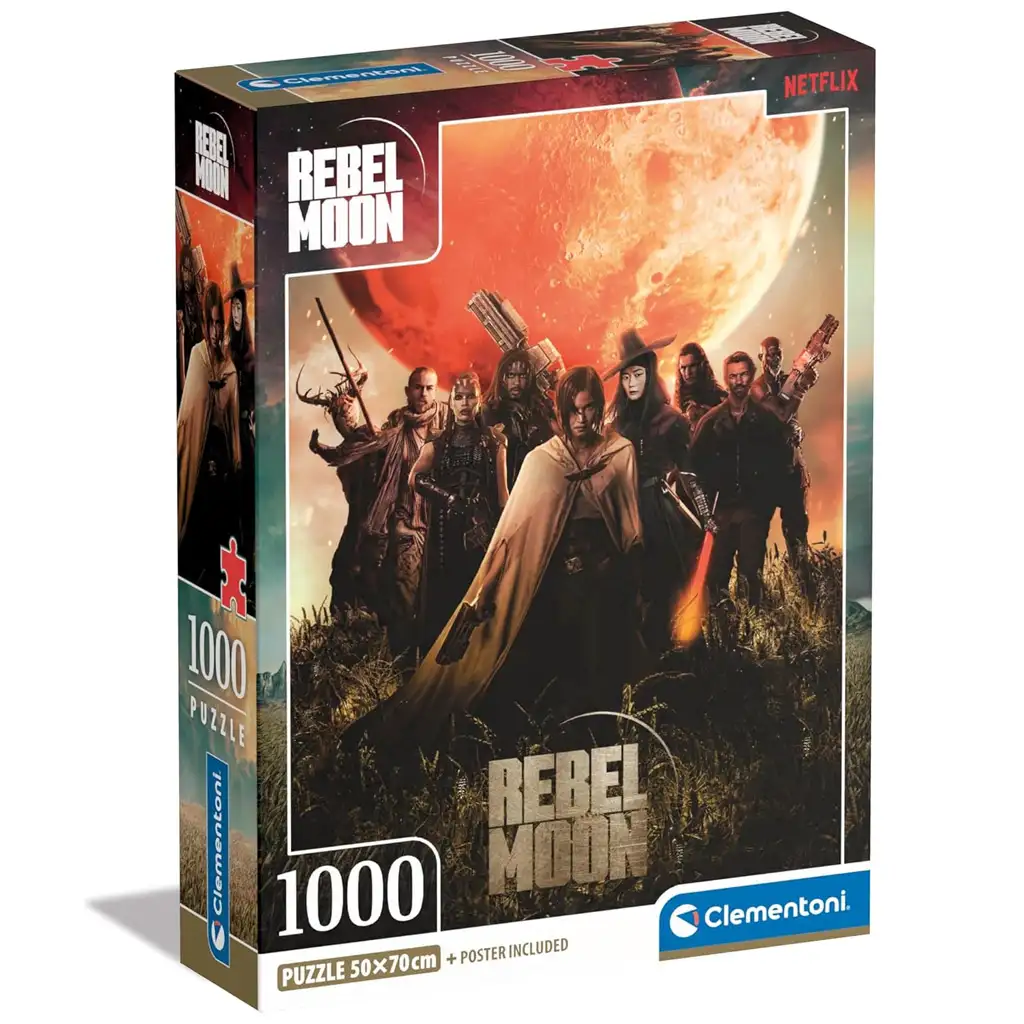 Rebel Moon: Дете на огъня 1000 части пъзел - Clementoni изображение 1