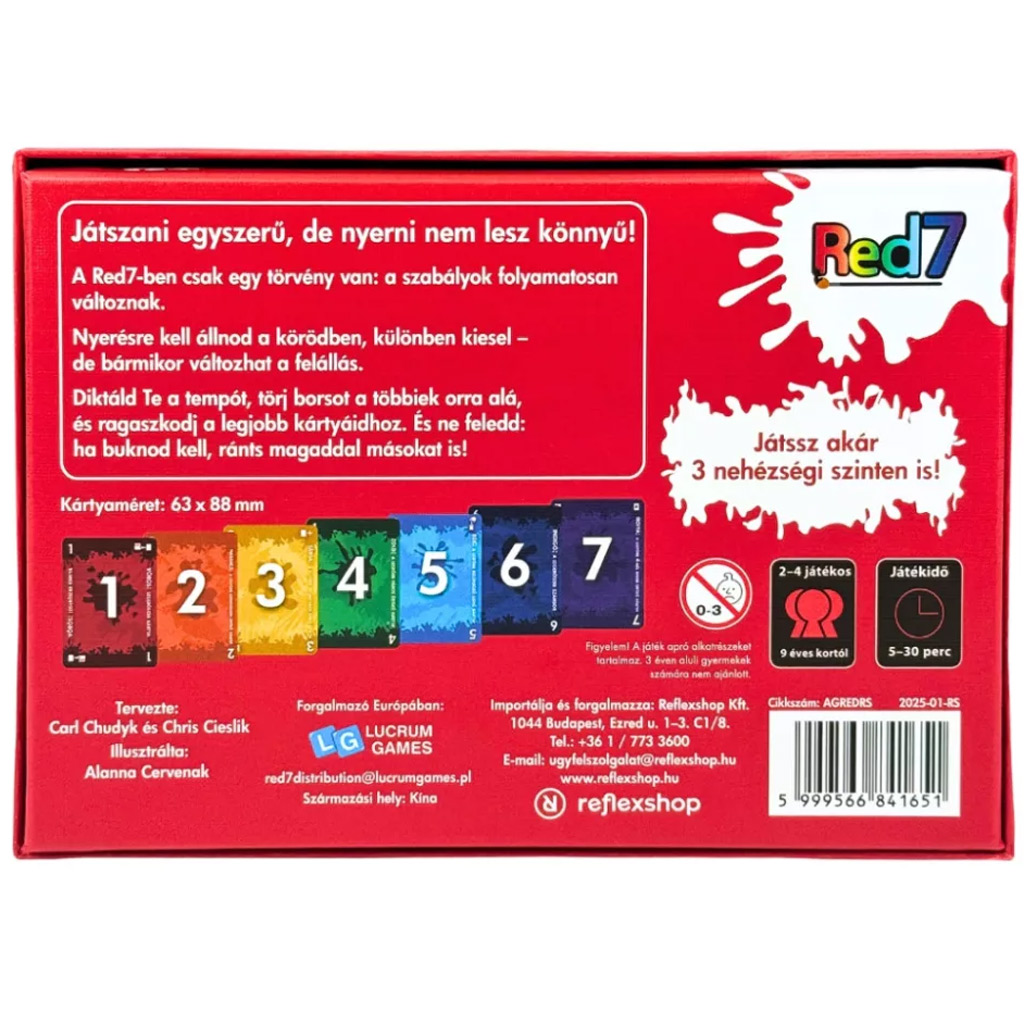 Red7 настолна игра изображение 2