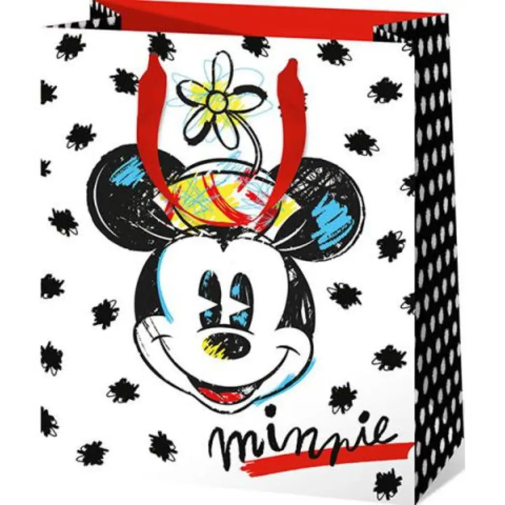 Ретро нормална подаръчна чанта Minnie мишка 11x15x6cm изображение 1