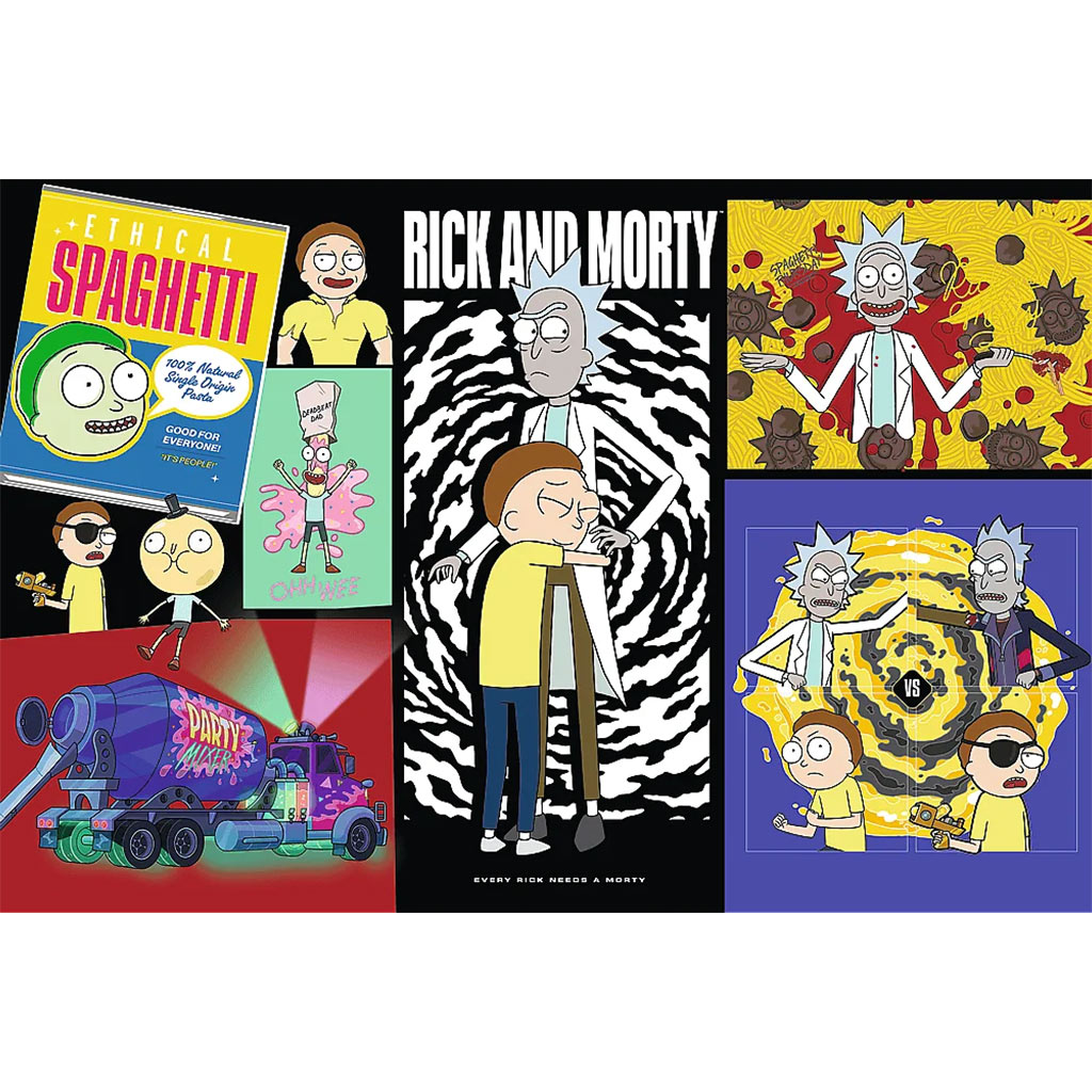 Rick и Morty Едно странно място в галактиката 300 части пъзел - Trefl изображение 2