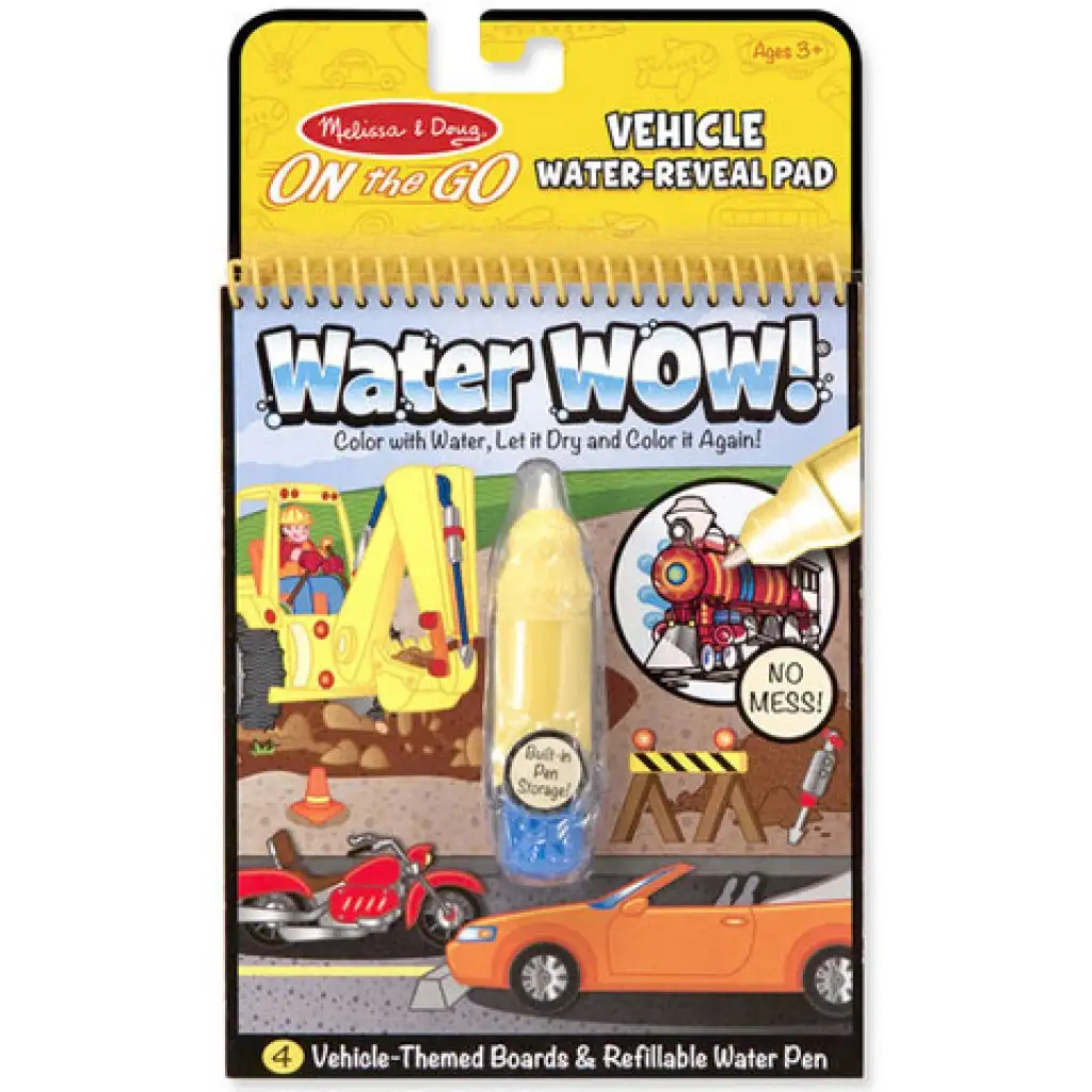 Рисуване на превозни средства с вода креативна игра - Melissa & Doug изображение 1