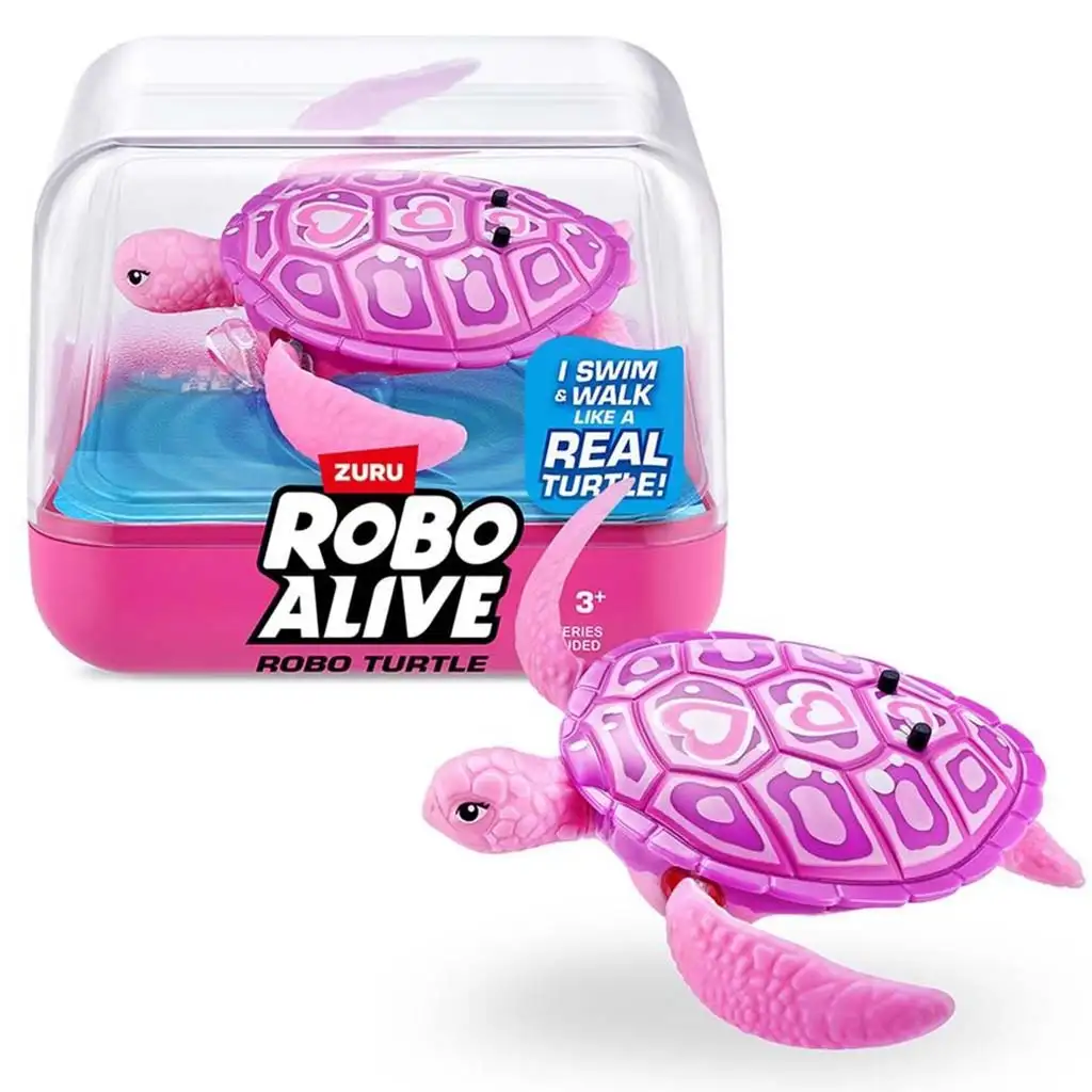 Robo Alive: Robo Turtle робот костенурка в различни варианти 1бр изображение 4