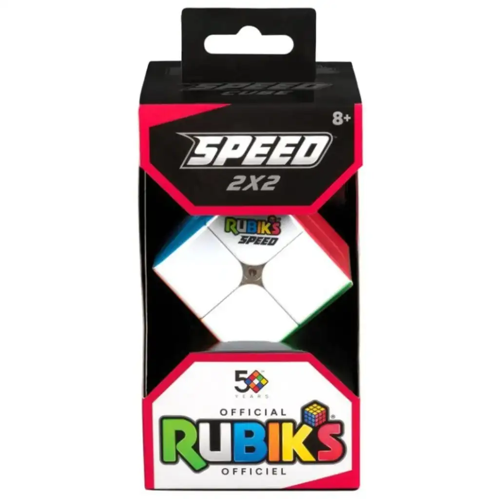 Rubik Speed състезателна кубче 2x2 - Spin Master изображение 1