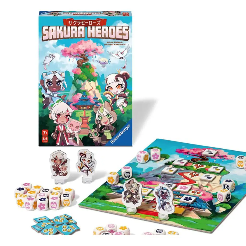 Sakura Heroes настолна игра - Ravensburger изображение 2