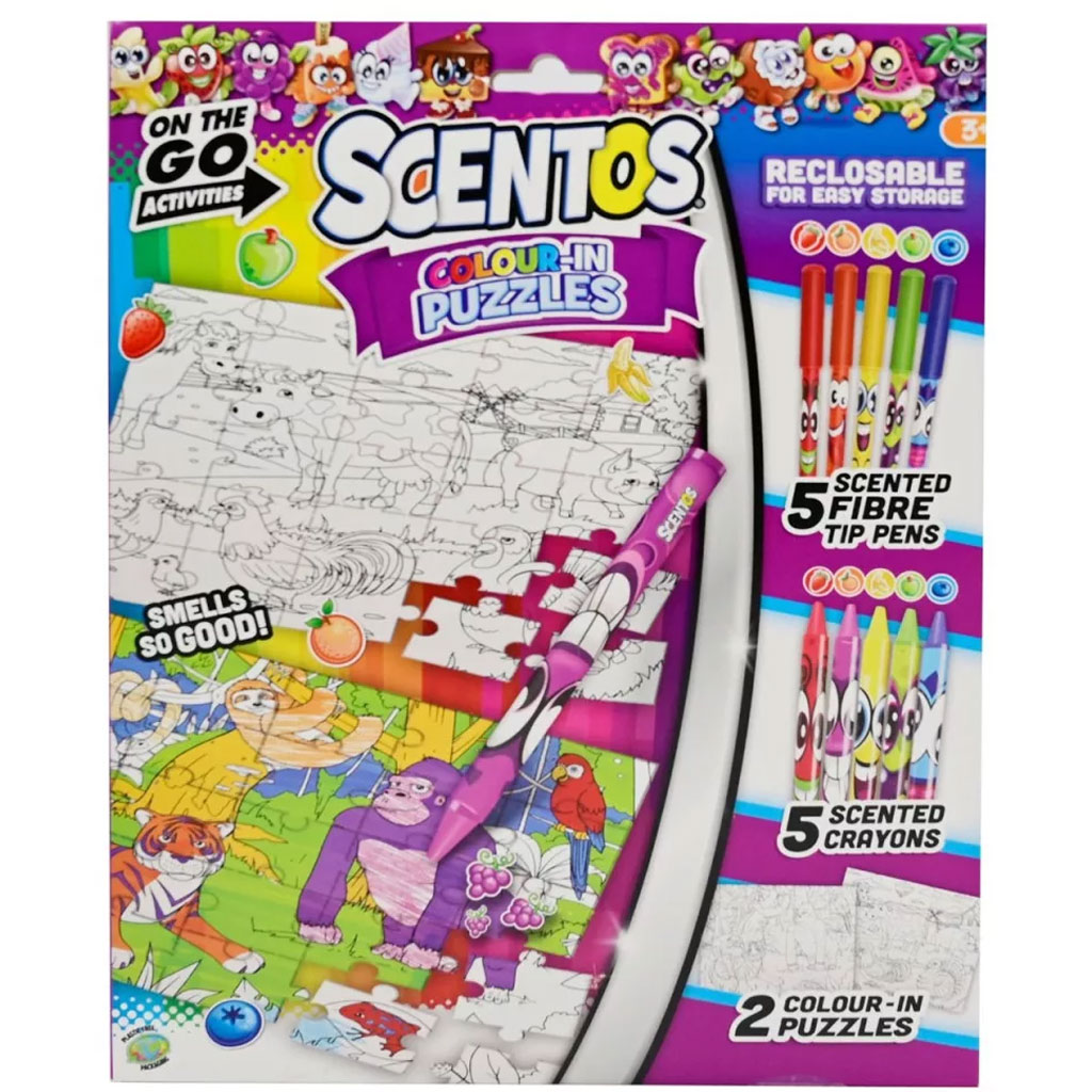 Scentos Оцветяем пъзел комплект изображение 1