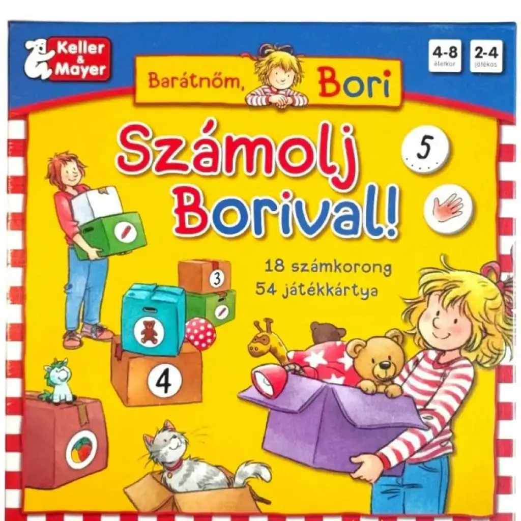 Считай с Бори! настолна игра изображение 1