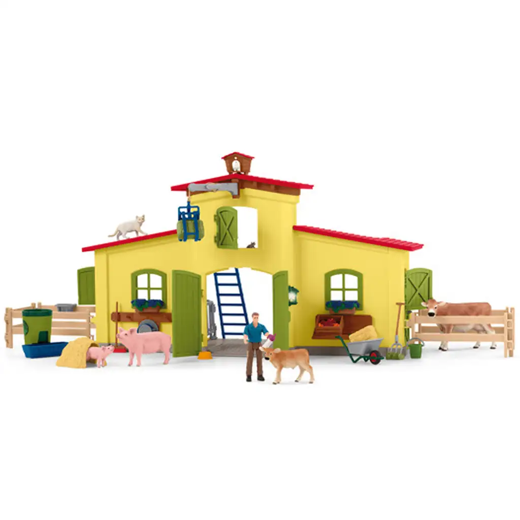 Schleich: Farm World - Големи селскостопански животни комплект (42605) изображение 2