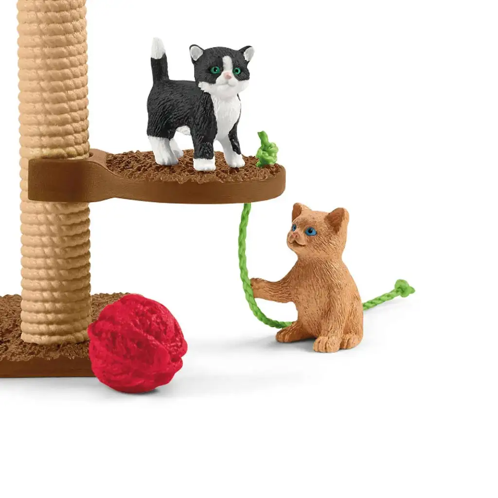 Schleich: Farm World - Игрално изживяване за сладки котенца комплект (42501) изображение 5