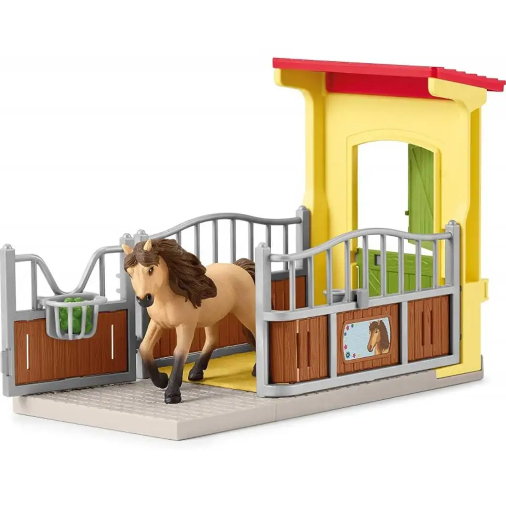 Schleich: Farm World - Кутия за пони Исландски пони жребец комплект (42609) изображение 3