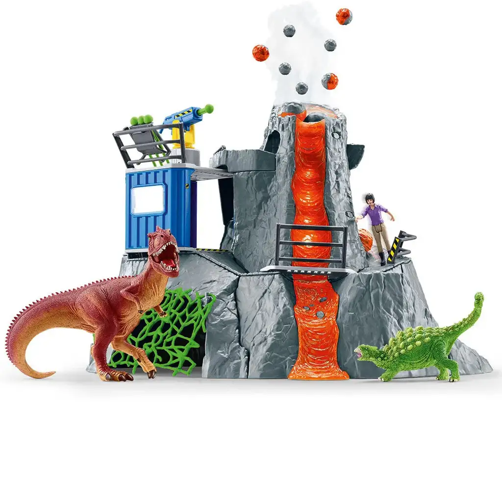 Schleich: Голямото вулканично приключение с динозаври (42564) изображение 2