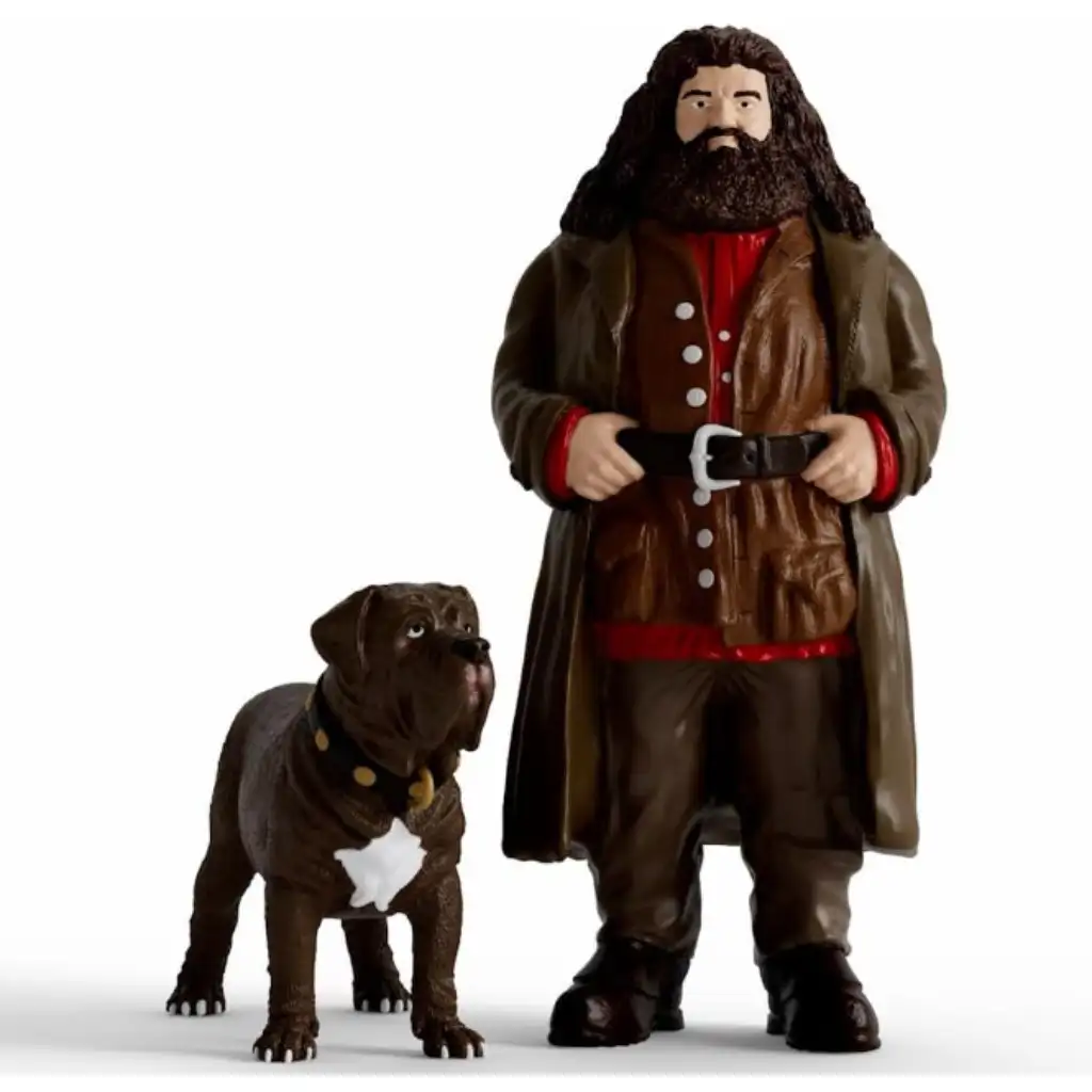 Schleich: Хари Потър Хагрид и Агиар фигура комплект (42638) изображение 2