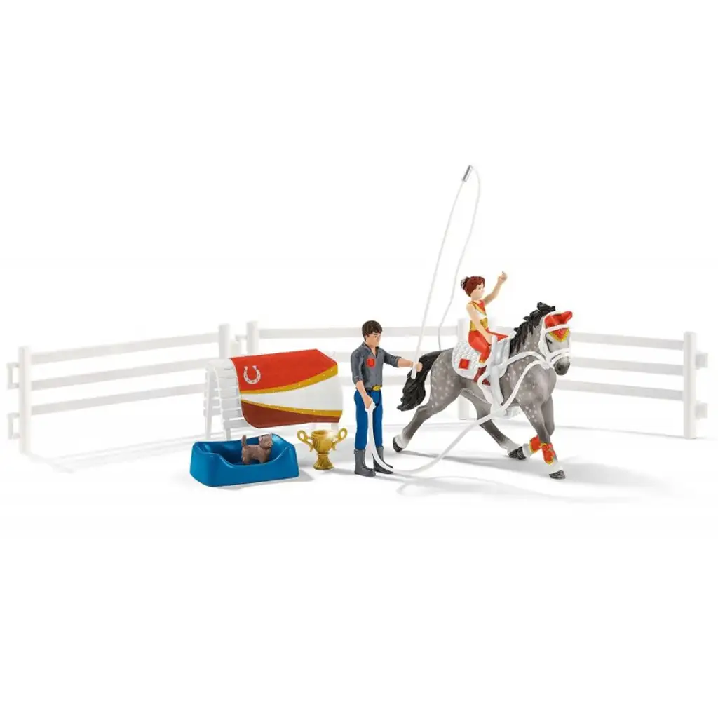 Schleich: Horse Club - Игрална комплектация на Миа за конна езда (42443) изображение 2