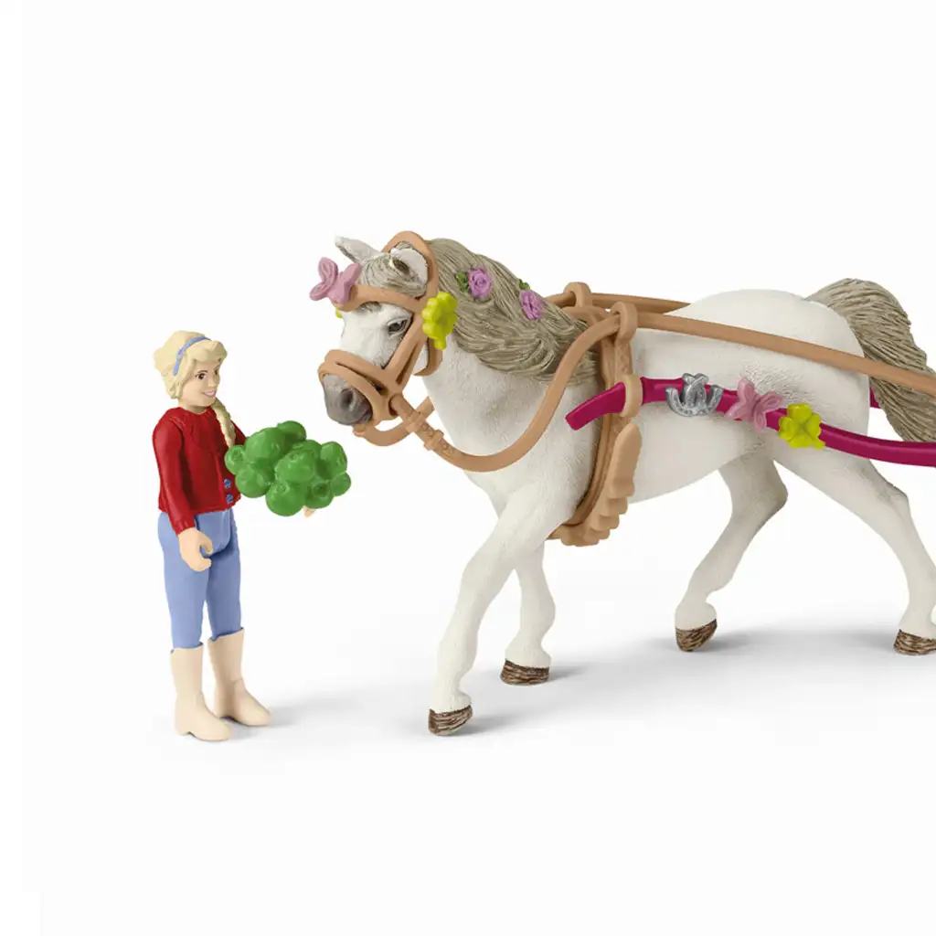 Schleich: Horse Club - Игрална комплектация за конен шоу с пикник (42467) изображение 3