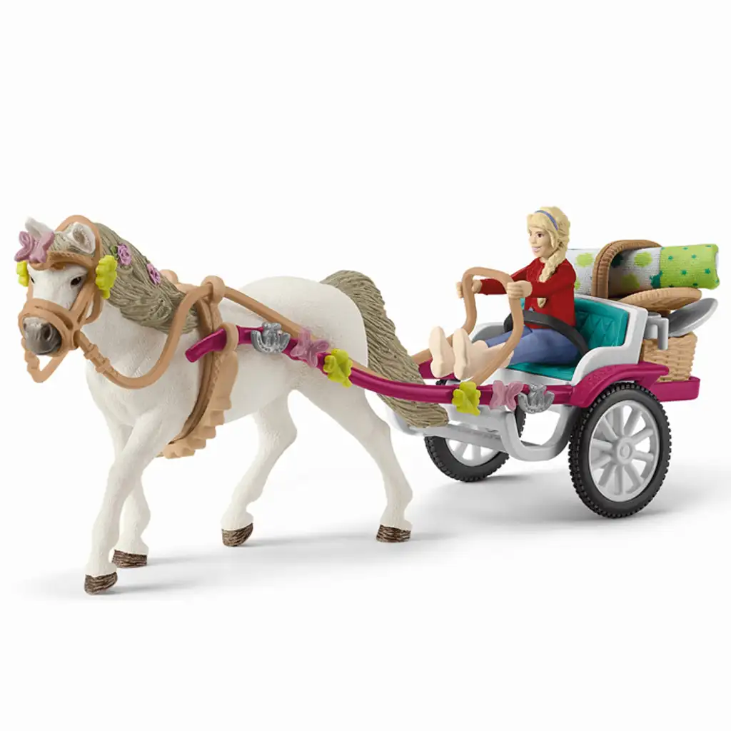 Schleich: Horse Club - Игрална комплектация за конен шоу с пикник (42467) изображение 5