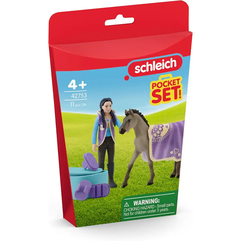 Schleich: Horse Club - Комплект за красота Kimmel (42753) изображение 1