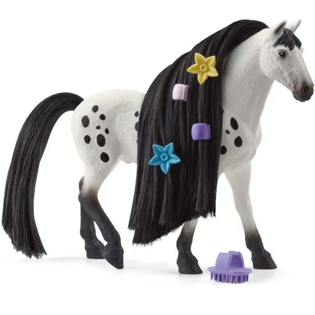 Schleich Horse Club: Красотите на Софи - Фигура на жребец Knabstrupper с четима грива (42622) изображение 2