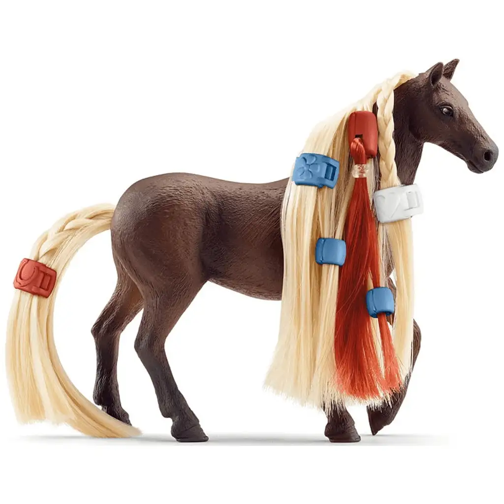 Schleich Horse Club: Красотите на София - Начален комплект с конете Лео и Роки с разресваща се грива (42586) изображение 2