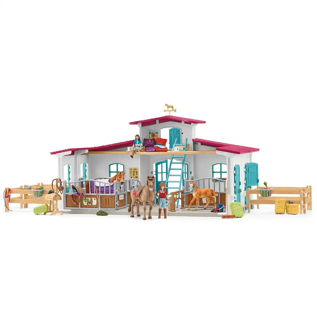 Schleich: Horse Club - Конен център игрален комплект (42567) изображение 2