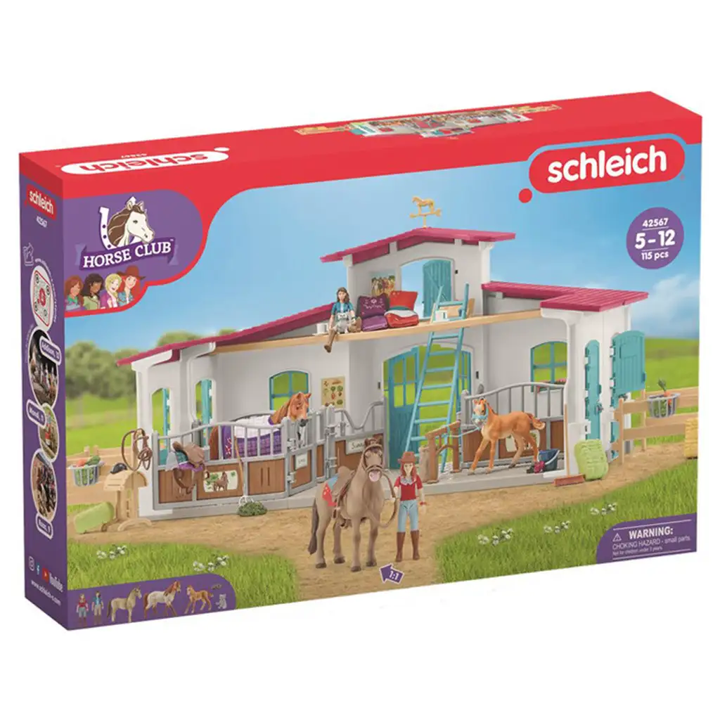 Schleich: Horse Club - Конен център игрален комплект (42567) изображение 1