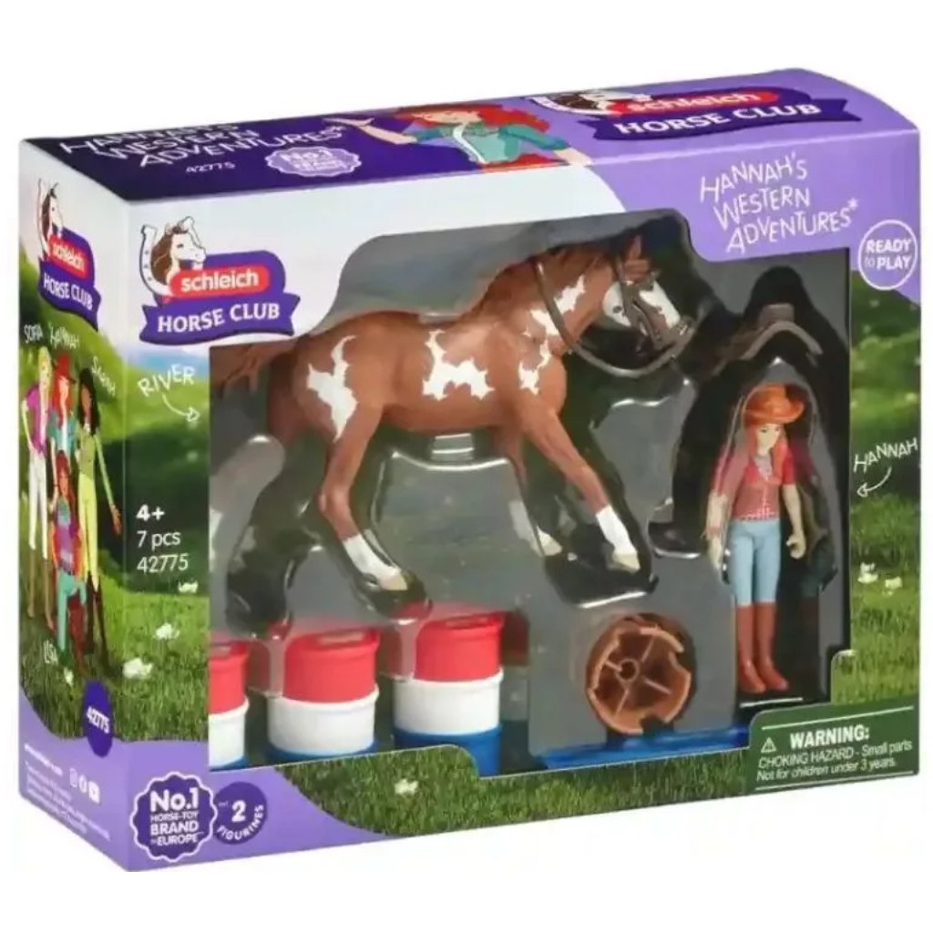 Schleich: Horse Club - Приключението на Хана Уестърн (42775) изображение 1