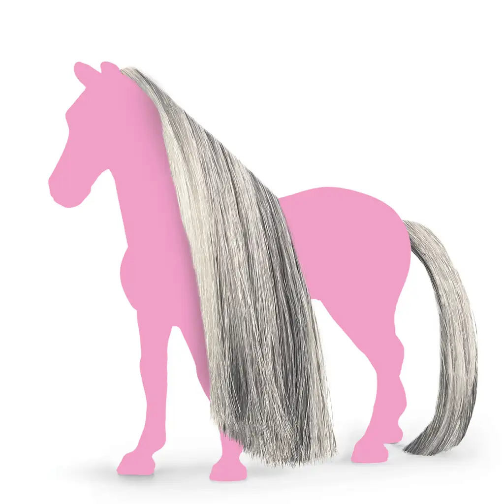 Schleich Horse Club: Sofia's Beauties - Сиви гриви и опашка комплект (42652) изображение 2