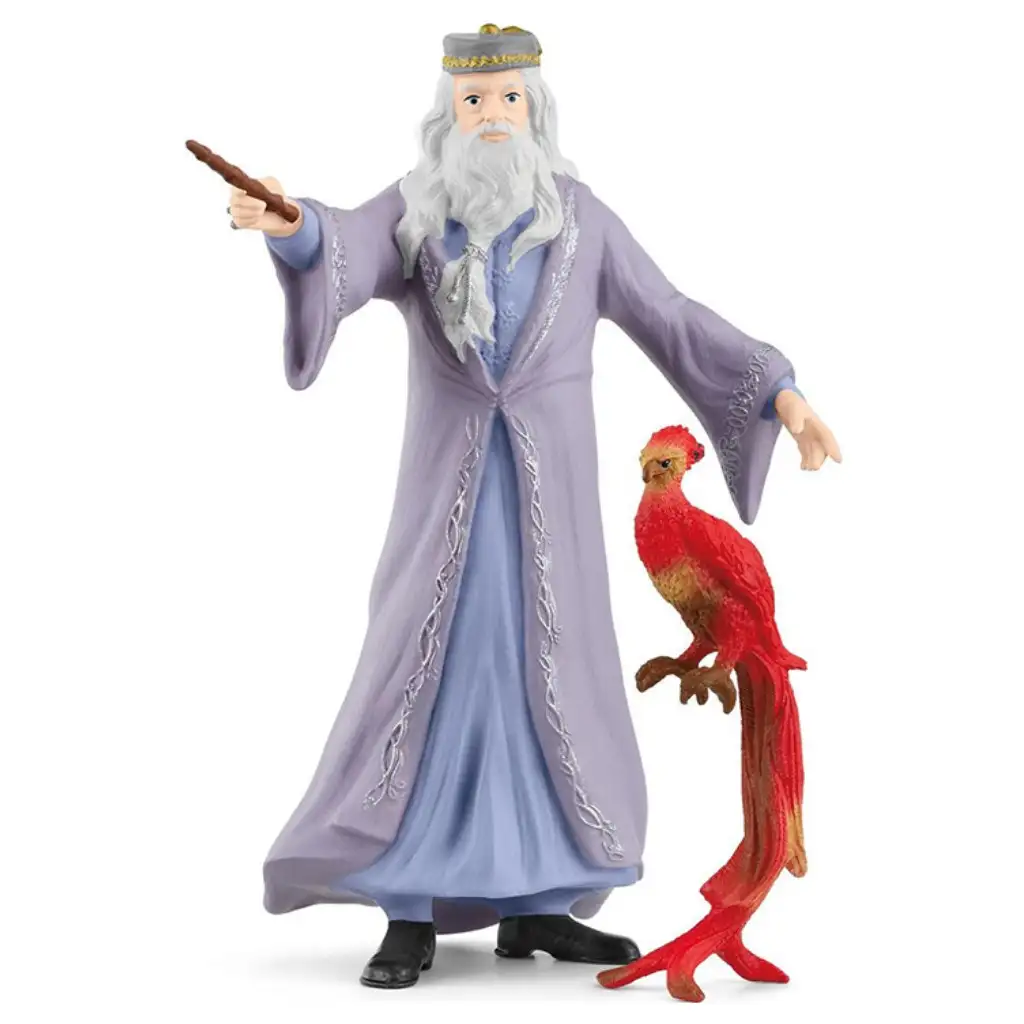Schleich: Комплект фигури на Хари Потър Дъмбълдор и Фоукс (42637) изображение 2