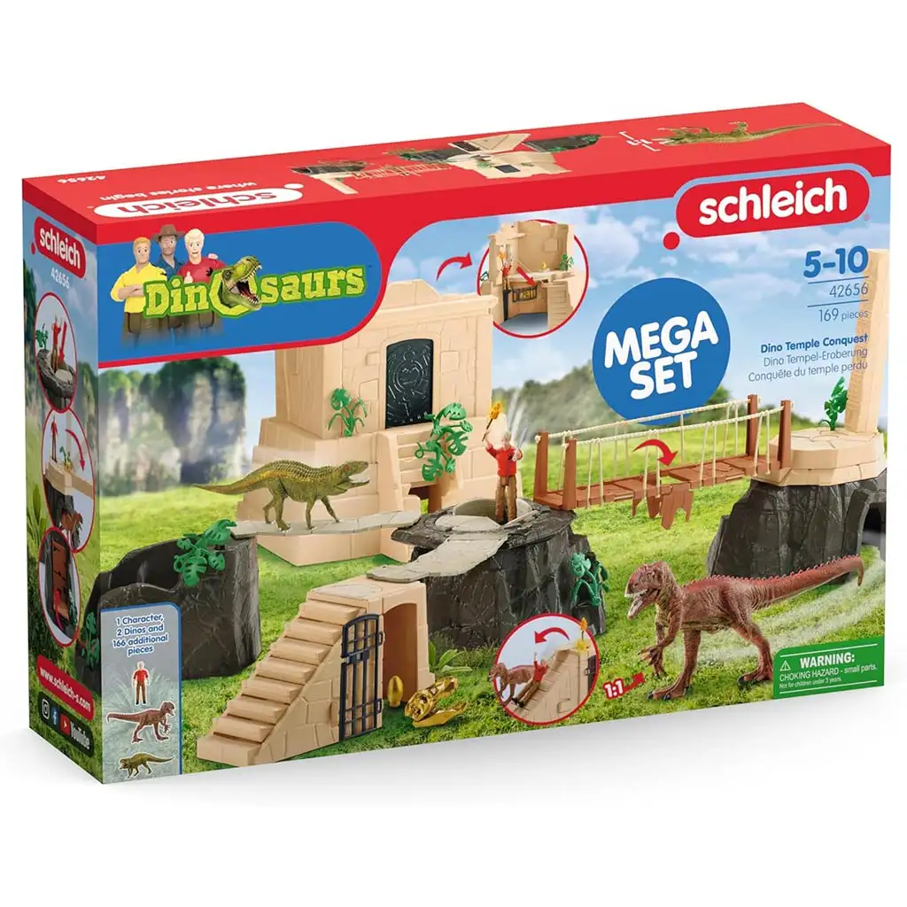 Schleich: Набор за победа над Дино Храма (42656) изображение 1