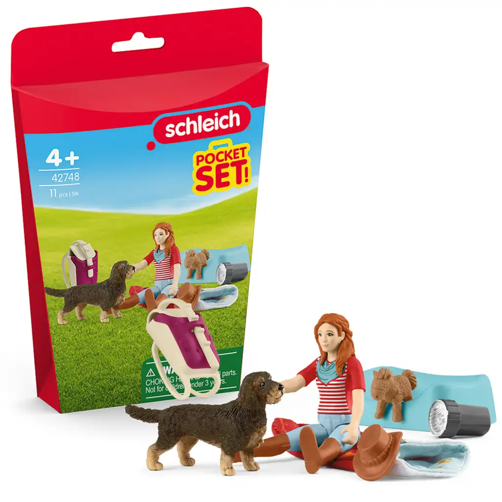 Schleich: Нощувка с Хана игрален комплект (42748) изображение 1