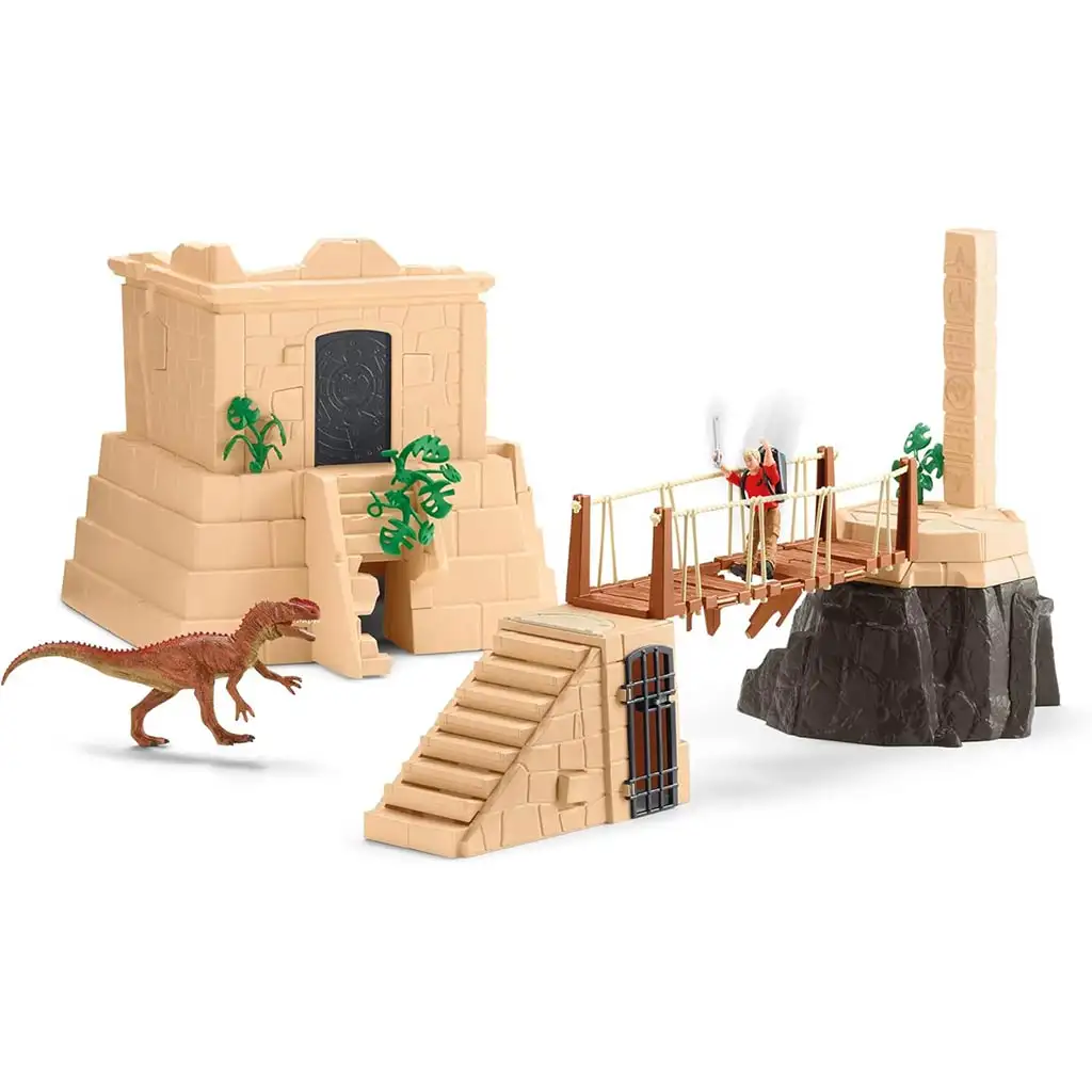 Schleich: Приключенски комплект с динозавърски храм (41657) изображение 3