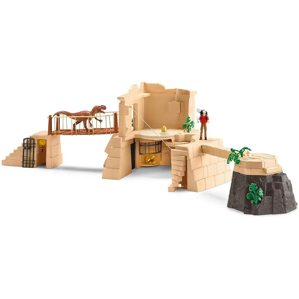 Schleich: Приключенски комплект с динозавърски храм (41657) изображение 4