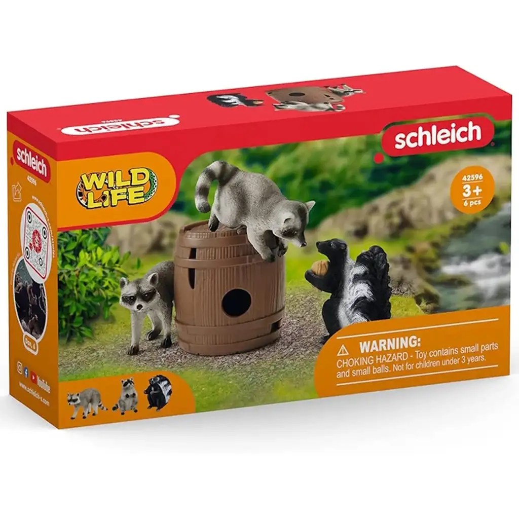 Schleich: Wild Life - Забавление с ореха фигура комплект (42596) изображение 2