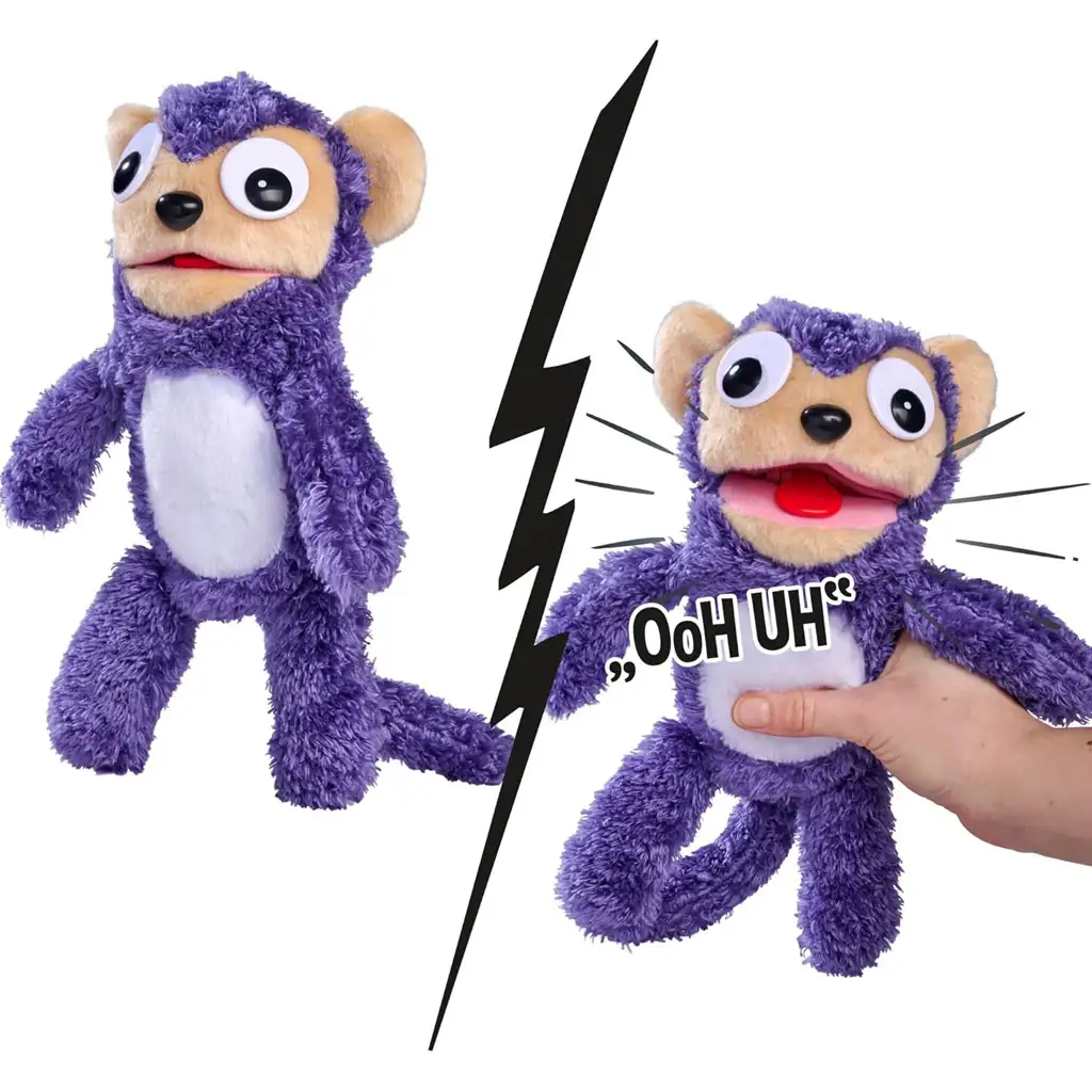ScreamerZ: Крещяща маймуна плюшена фигура 30 см - Simba Toys изображение 3