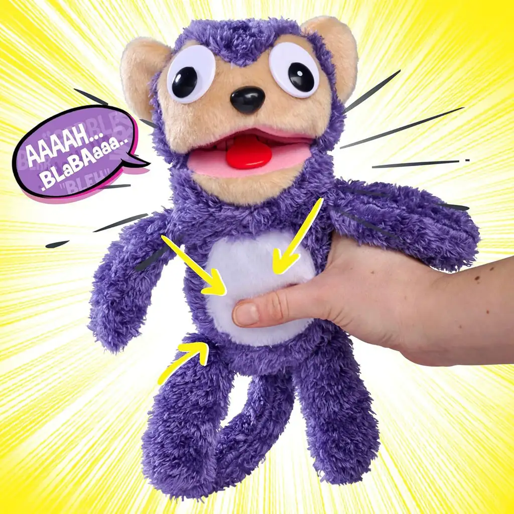 ScreamerZ: Крещяща маймуна плюшена фигура 30 см - Simba Toys изображение 4
