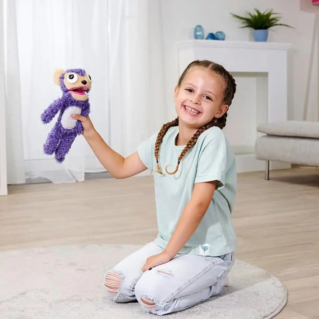 ScreamerZ: Крещяща маймуна плюшена фигура 30 см - Simba Toys изображение 6