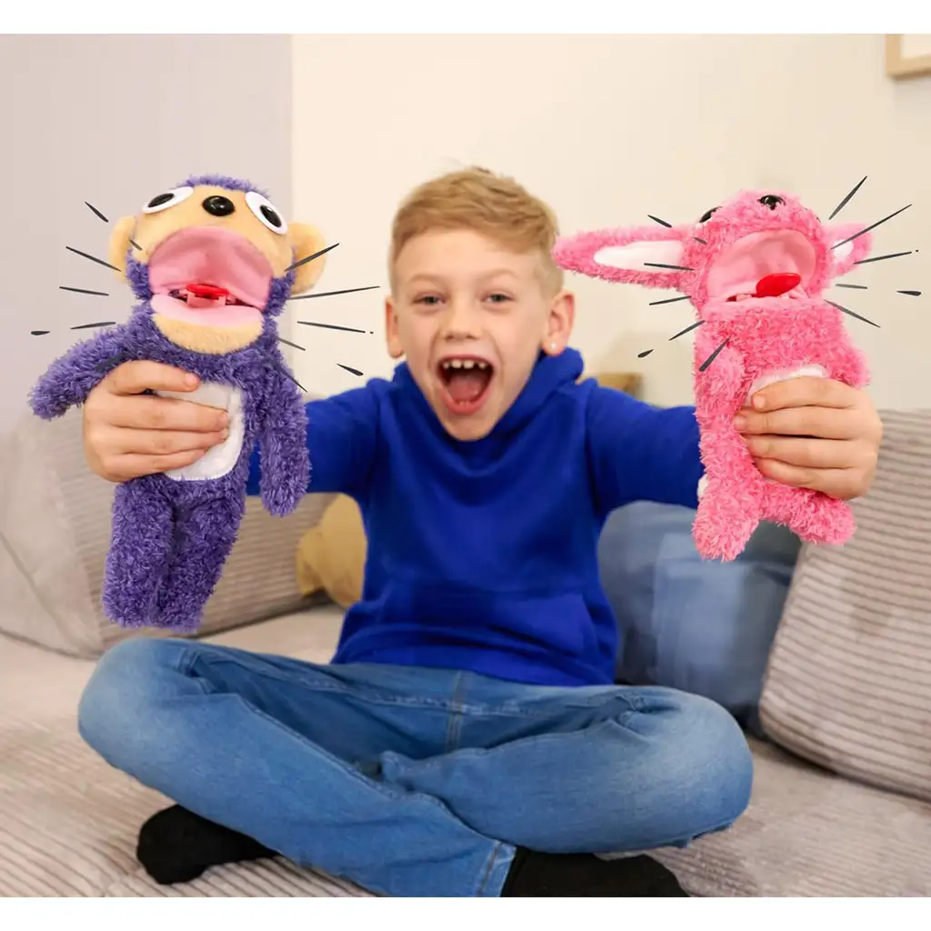 ScreamerZ: Крещяща маймуна плюшена фигура 30 см - Simba Toys изображение 7