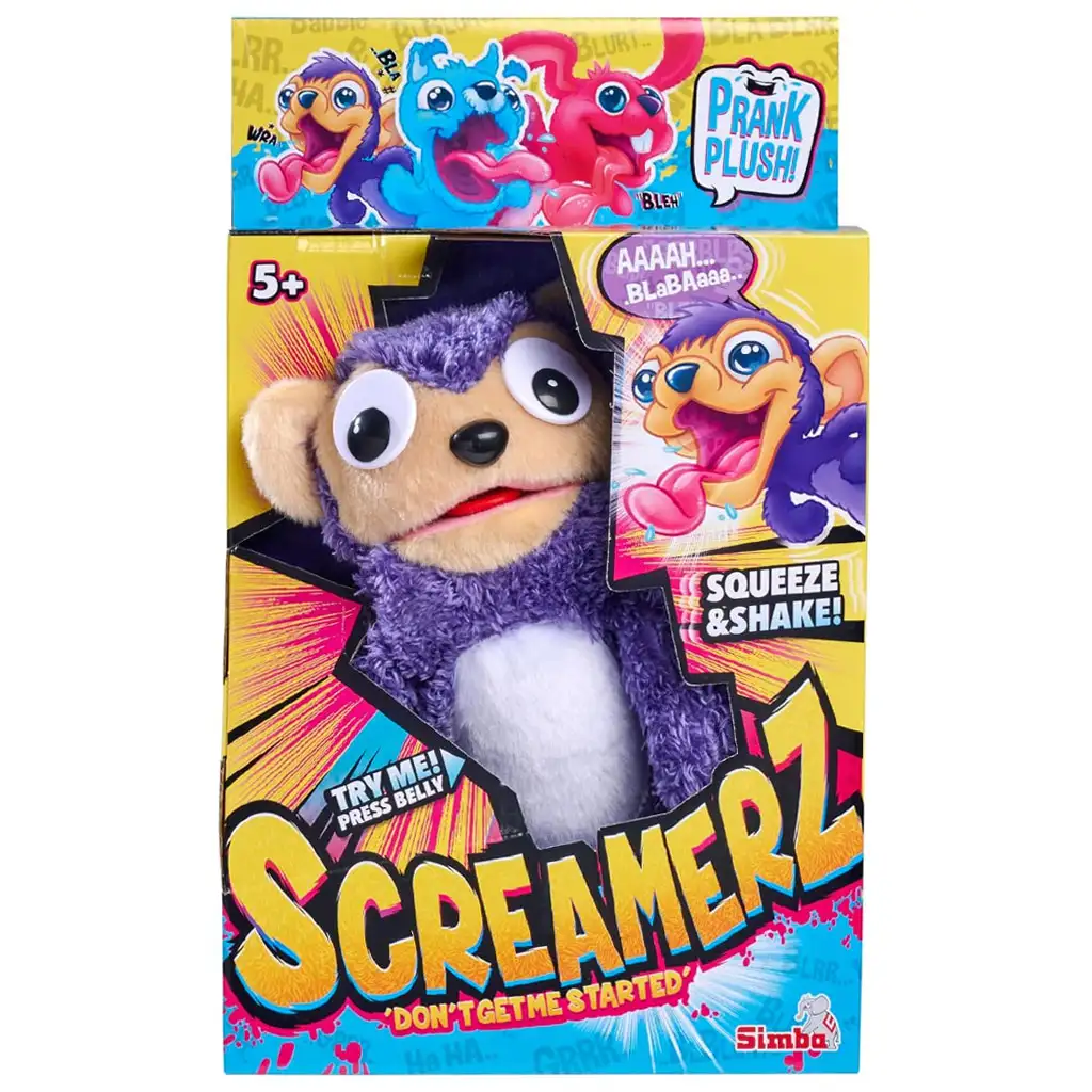 ScreamerZ: Крещяща маймуна плюшена фигура 30 см - Simba Toys изображение 1