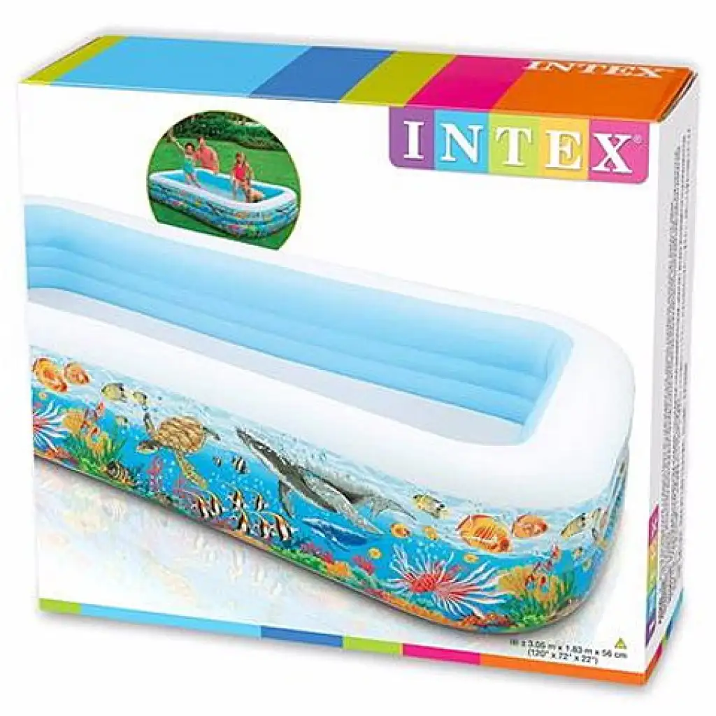 Семейен басейн с морски мотиви 305см - Intex изображение 2