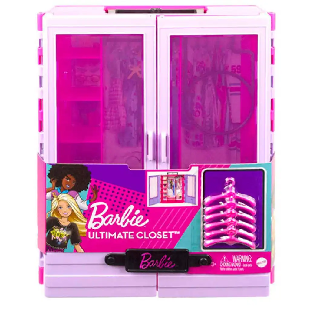 Шкаф за облекло Barbie Fashionista ново издание - Mattel изображение 1