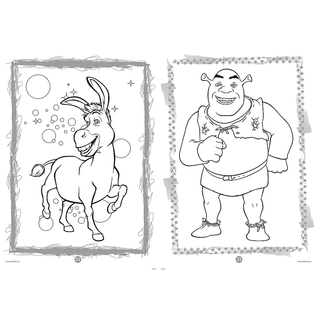 Shrek оцветяваща книга - Trefl изображение 3