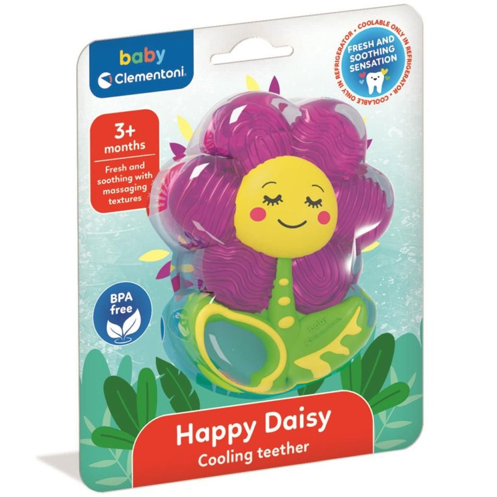 Щастливата маргаритка цветна охлаждаща гризалка - Clementoni Baby изображение 1