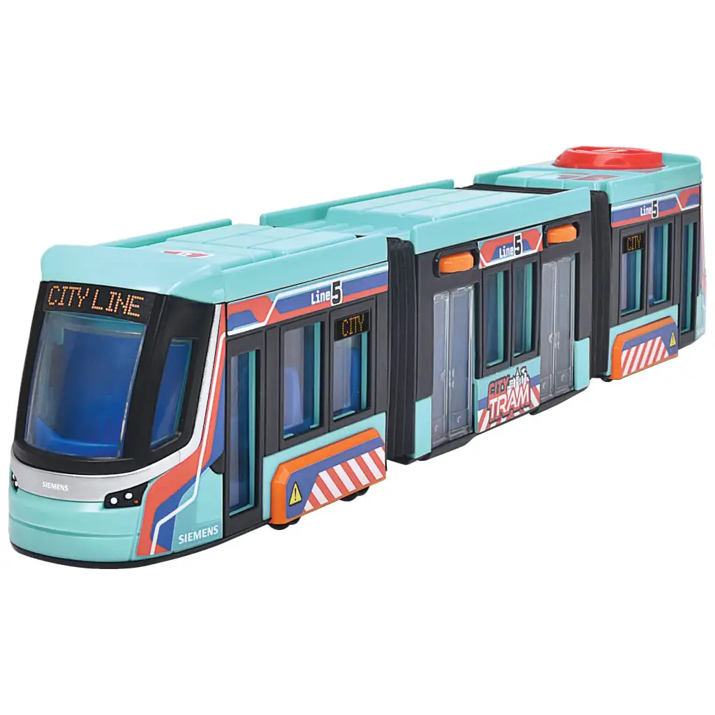 Siemens Трамвай в синьо 41см - Dickie Toys изображение 2