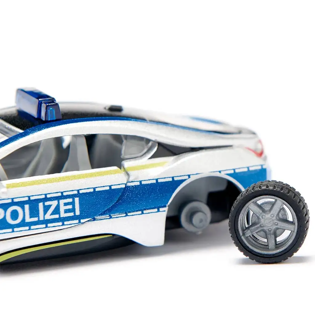 SIKU BMW i8 Полиция полицейска количка 1/50 изображение 3