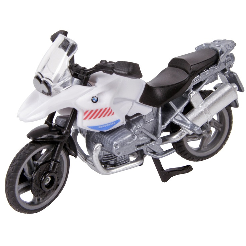 SIKU BMW R1200GS полицейски мотоциклет 1/87 - 1551 изображение 3
