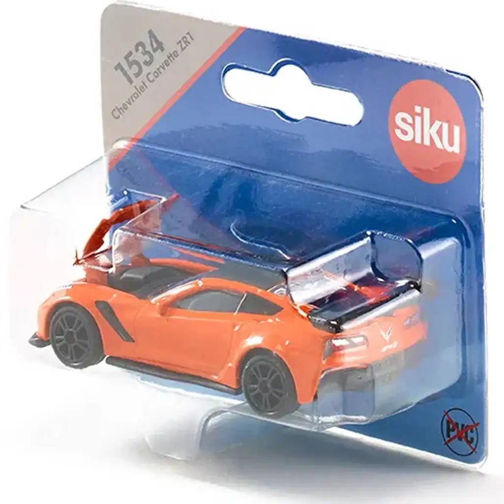 SIKU Chevrolet Corvette ZR1 количка 1/64 изображение 4