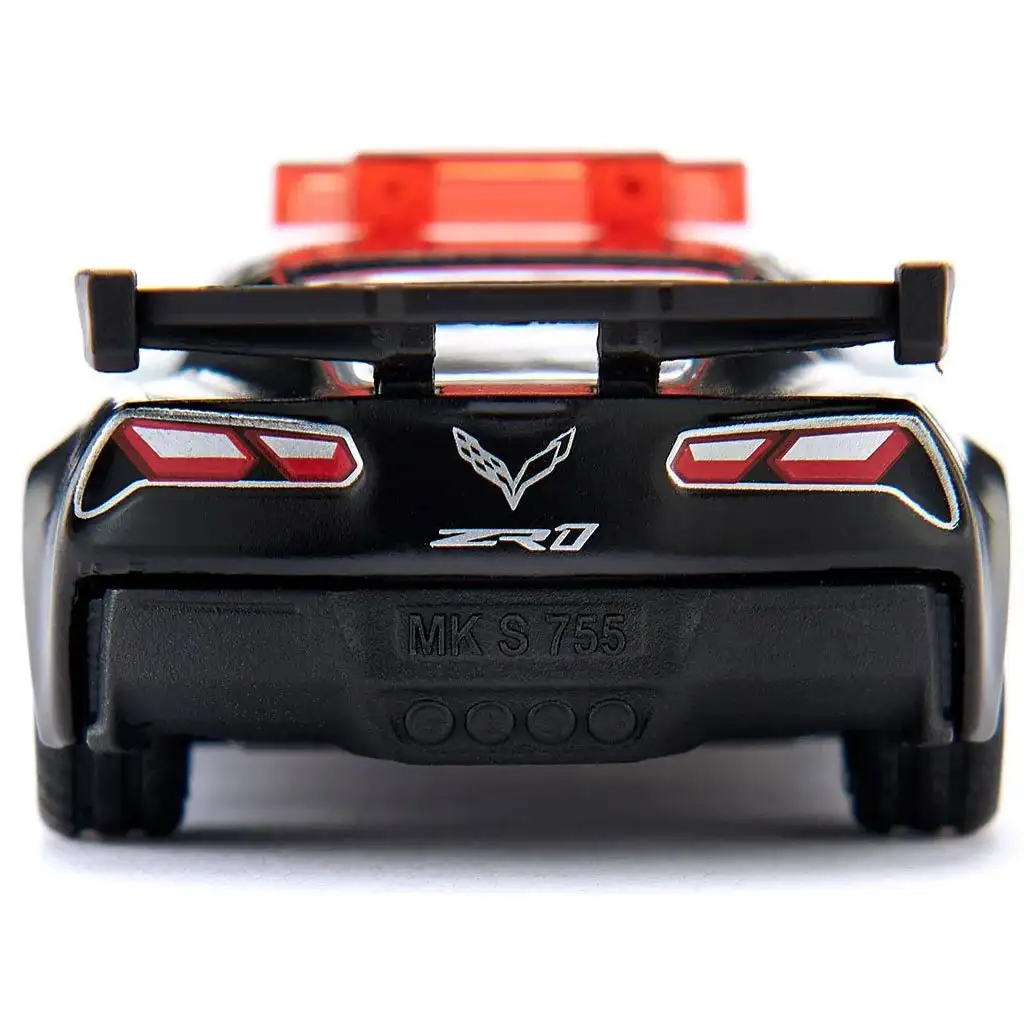 SIKU Chevrolet Corvette ZR1 Police малка кола 1/64 изображение 3