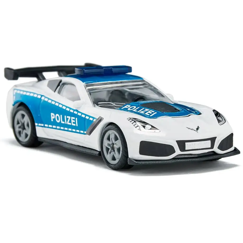 SIKU Chevrolet Corvette ZR1 полицейска количка 1/64 изображение 2