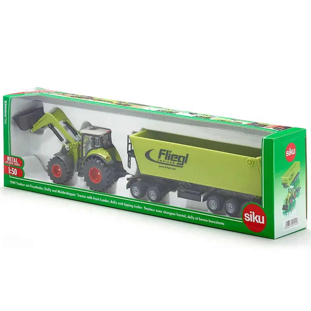SIKU Claas трактор с гребло 1/50 изображение 2