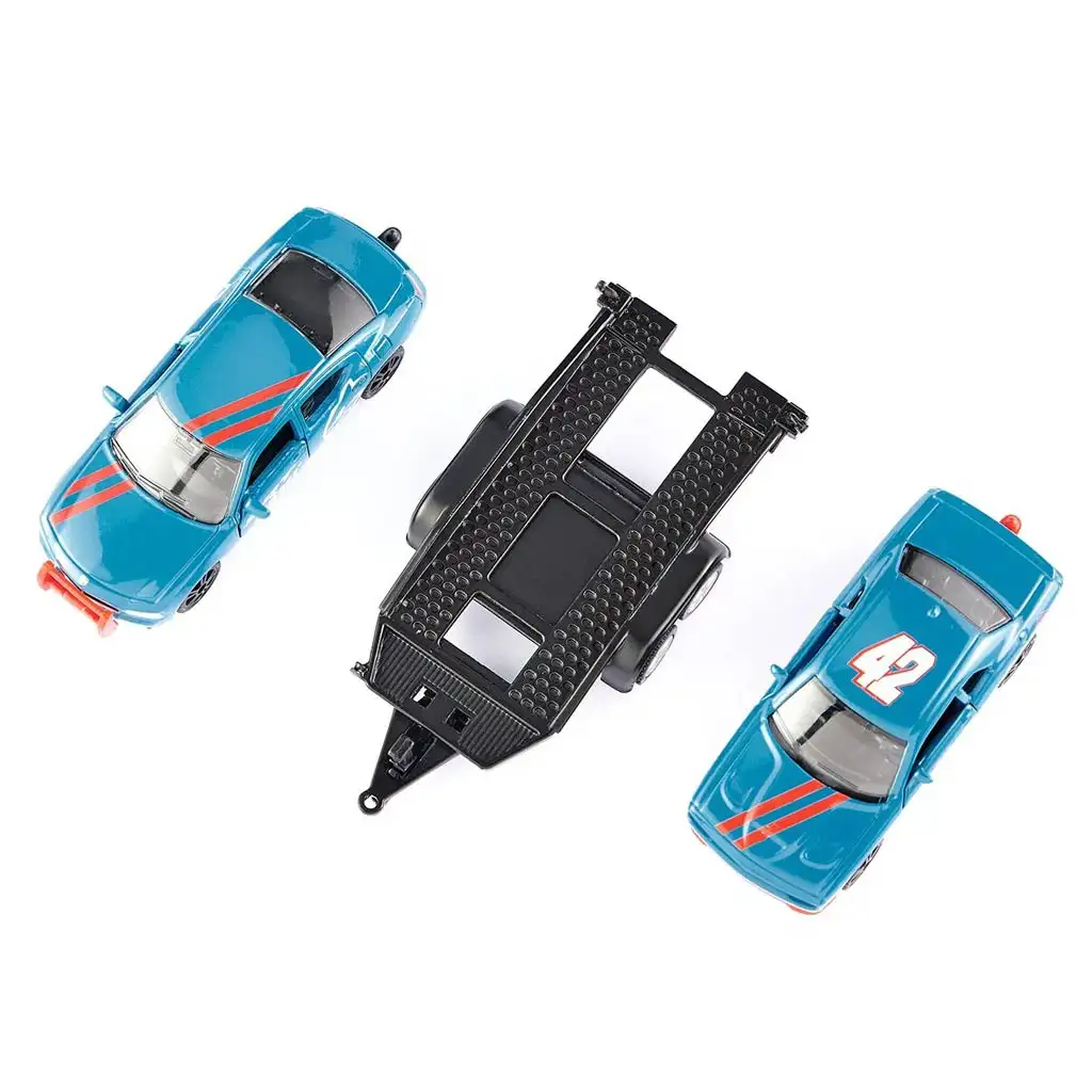 SIKU Dodge Charger + Dodge Challenger SRT Racing количка комплект от две части 1/55 изображение 3